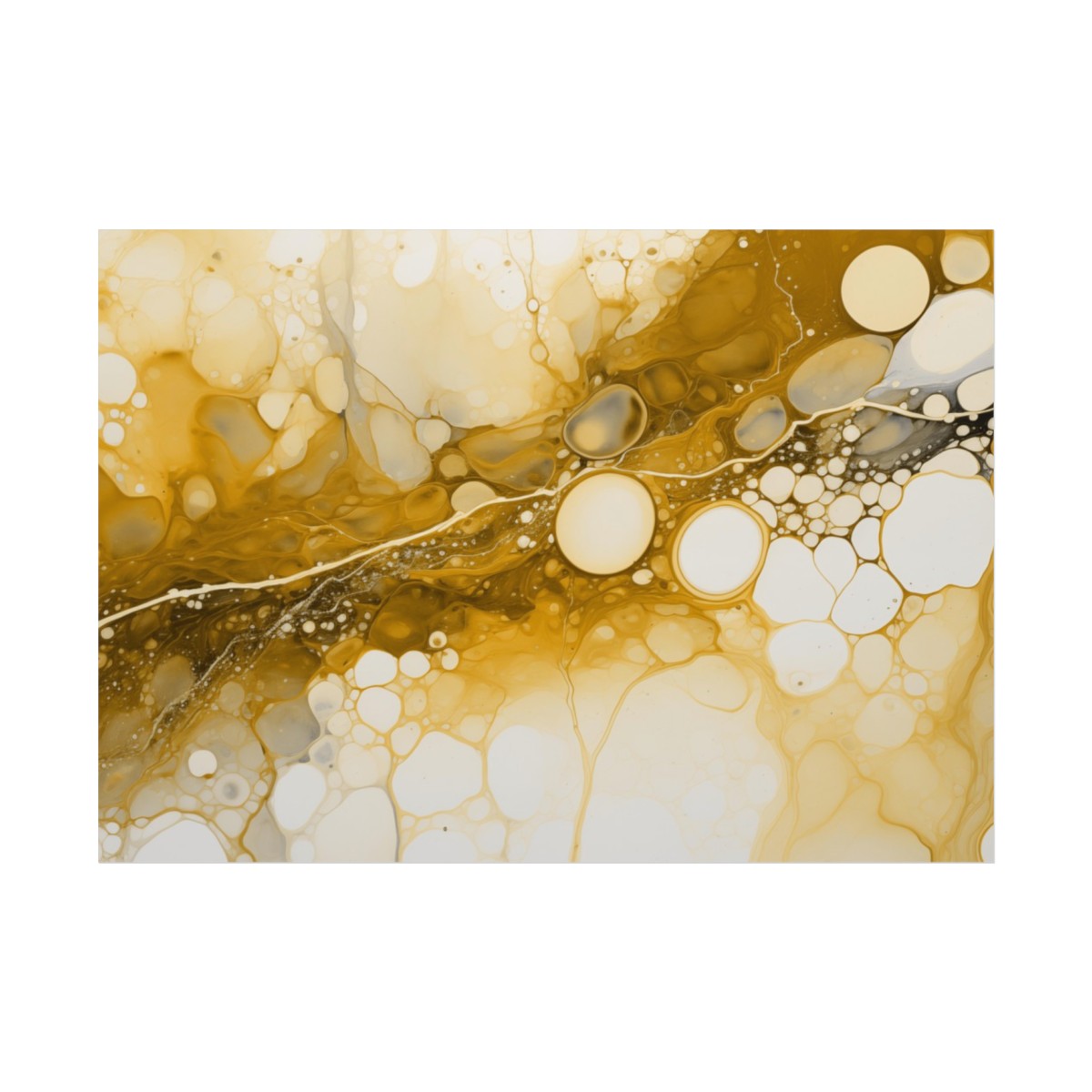 Foam One - Gold - Rolled Paper Prints - Image 14