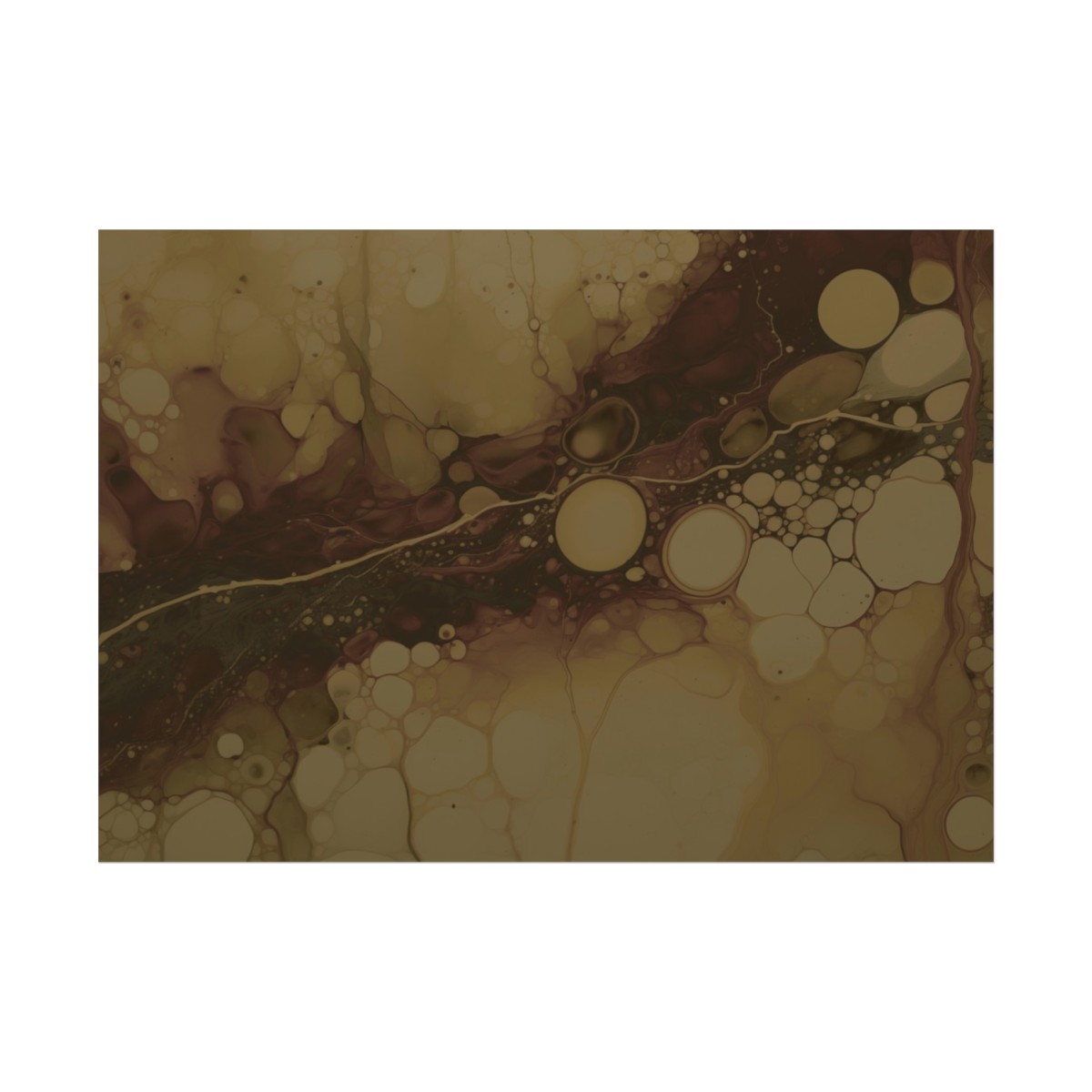 Foam One - Brown - Rolled Paper Prints - Image 15