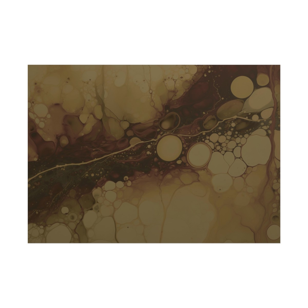 Foam One - Brown - Rolled Paper Prints - Image 17
