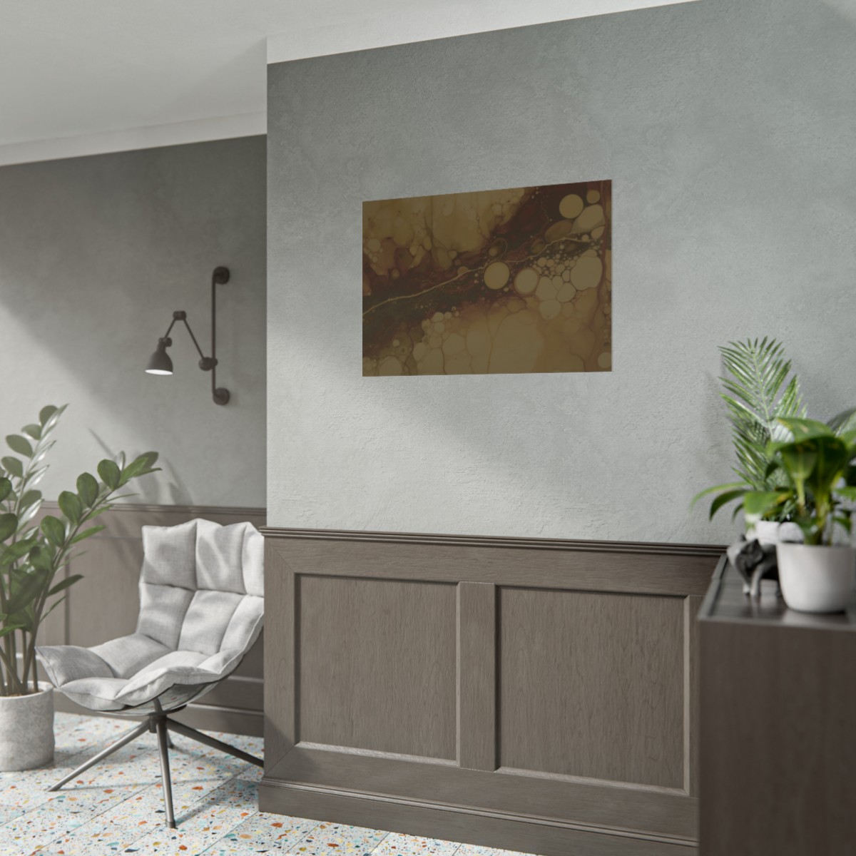 Foam One - Brown - Rolled Paper Prints - Image 20