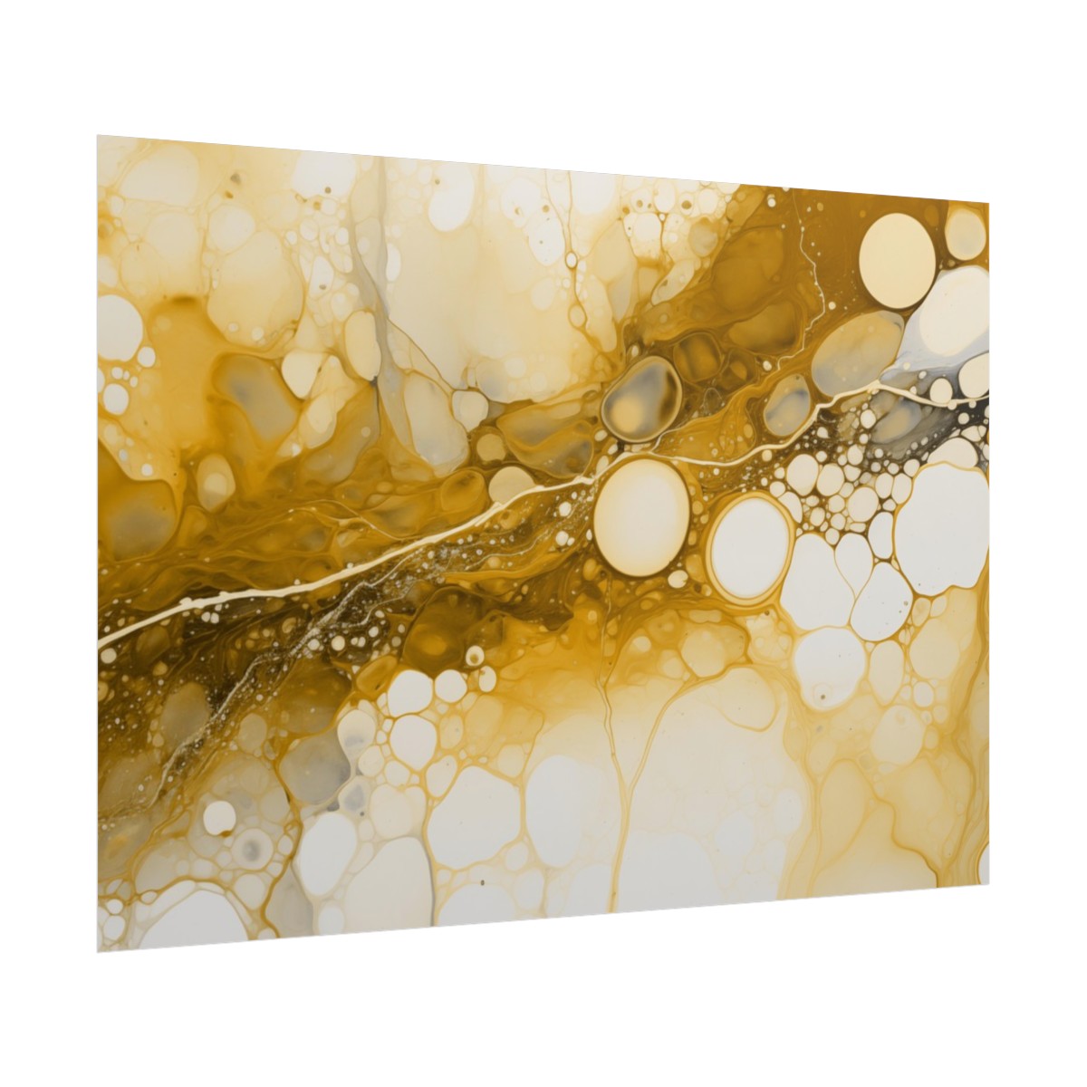 Foam One - Gold - Rolled Paper Prints - Image 19