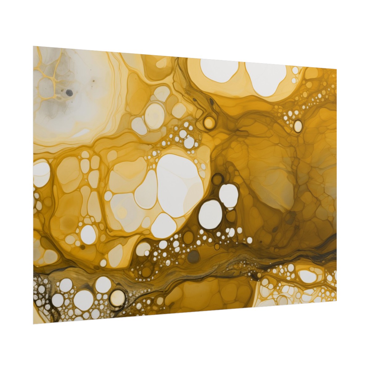 Foam Two - Gold - Rolled Paper Prints - Image 20