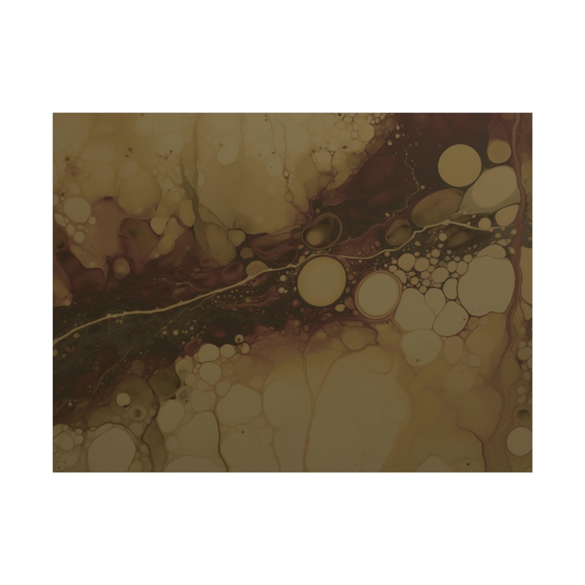 Foam One - Brown - Rolled Paper Prints - Image 21