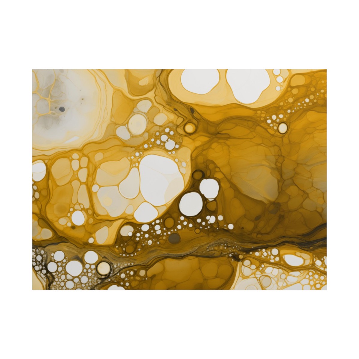 Foam Two - Gold - Rolled Paper Prints - Image 21