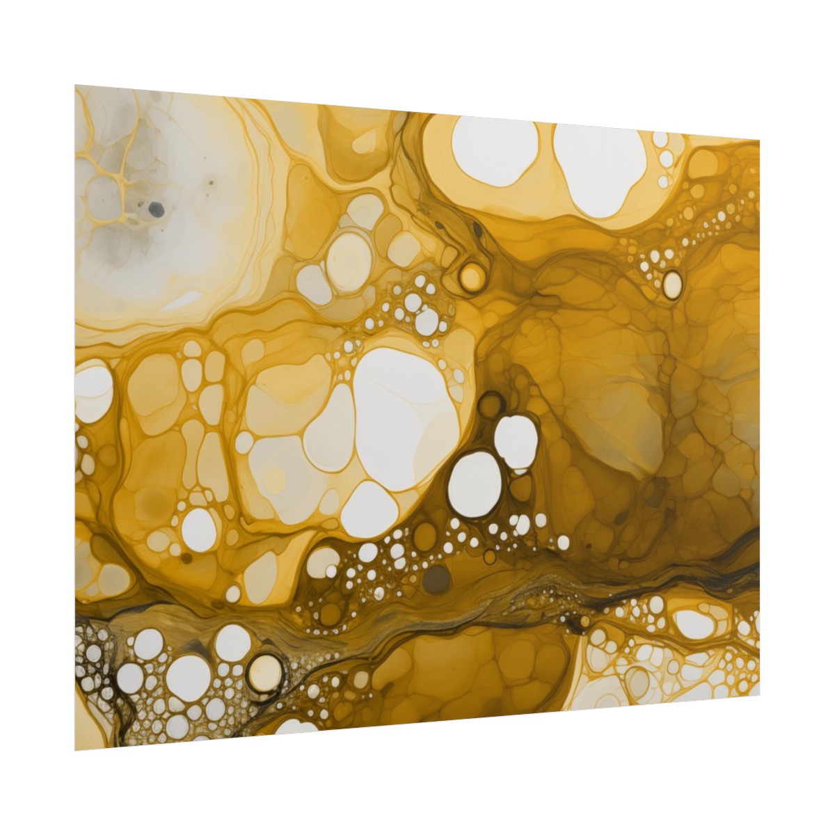 Foam Two - Gold - Rolled Paper Prints - Image 22