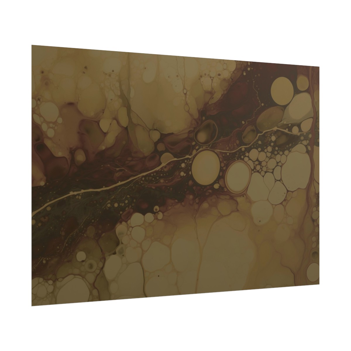 Foam One - Brown - Rolled Paper Prints - Image 26