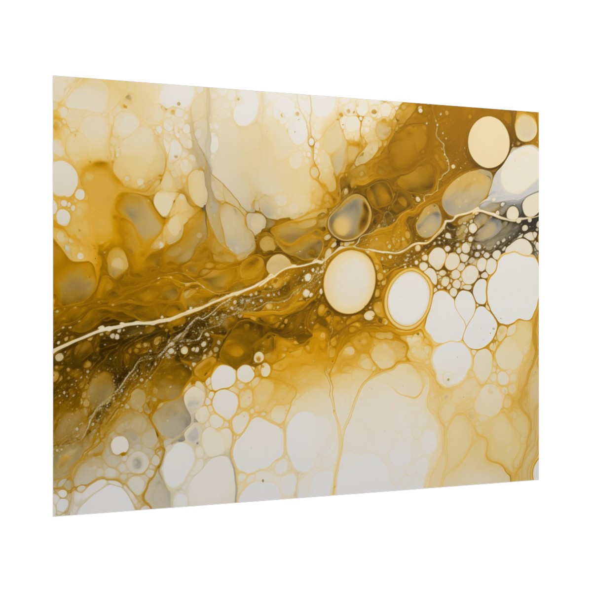 Foam One - Gold - Rolled Paper Prints - Image 25