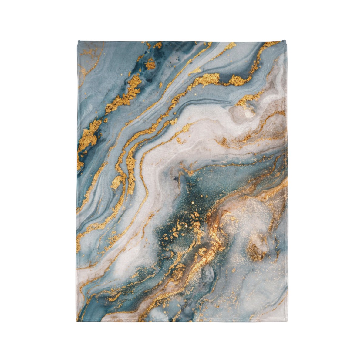 Marble Light Blue - Soft Polyester Blanket - Australia and USA - Image 3