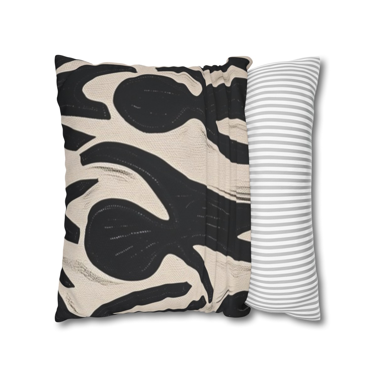 Humans - Hello - reversable - Square Poly Canvas Pillowcase - Australia and USA - Image 4