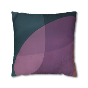 PomPom - reversable - Square Poly Canvas Pillowcase - AUSTRALIA and USA