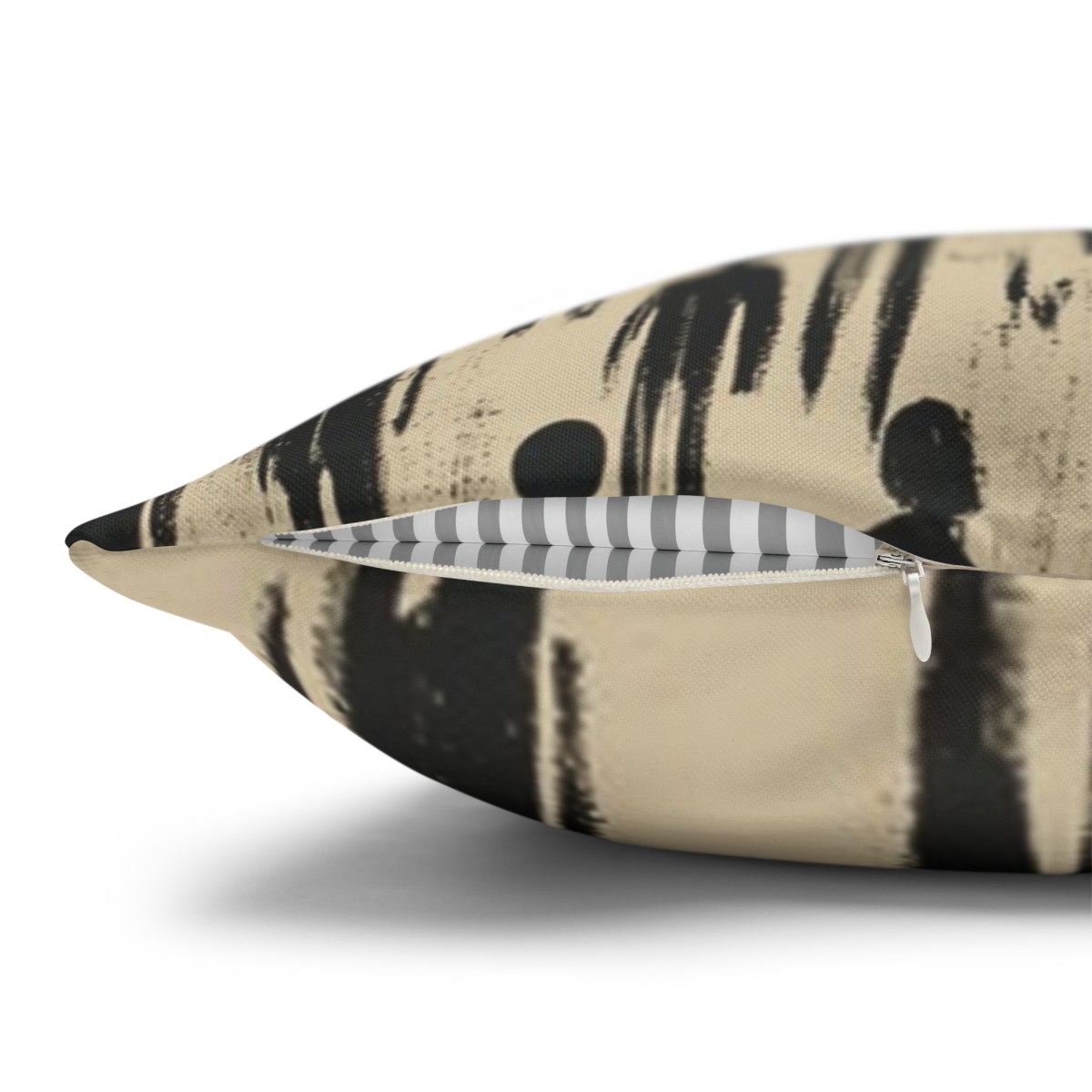 Humans - Crowd - Light - Square Poly Canvas Pillowcase - Australia + USA - Image 5