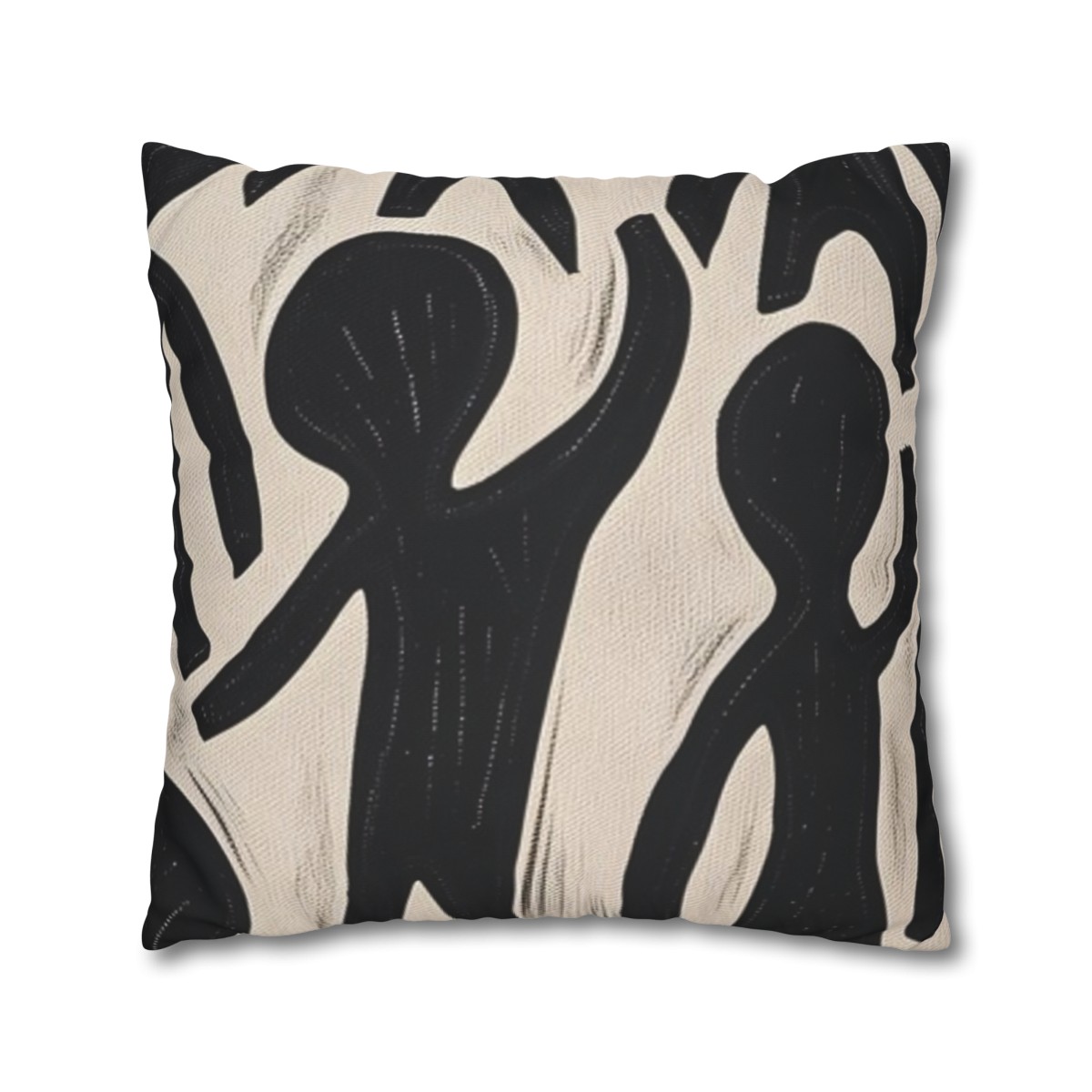 Humans - Hello - reversable - Square Poly Canvas Pillowcase - Australia and USA - Image 10