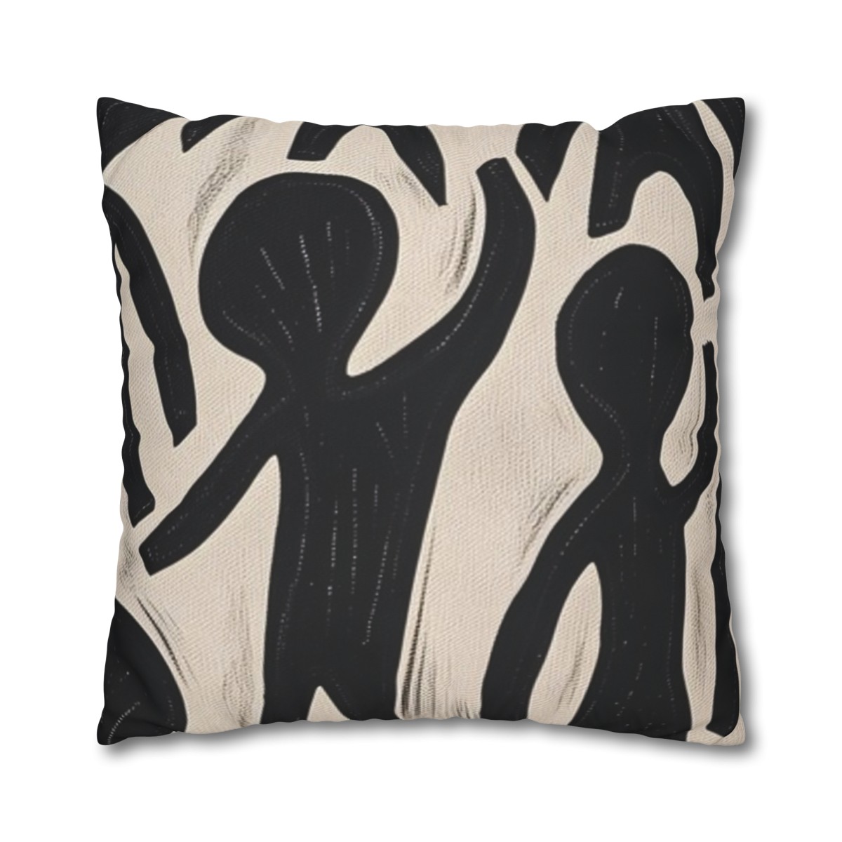 Humans - Hello - reversable - Square Poly Canvas Pillowcase - Australia and USA - Image 17