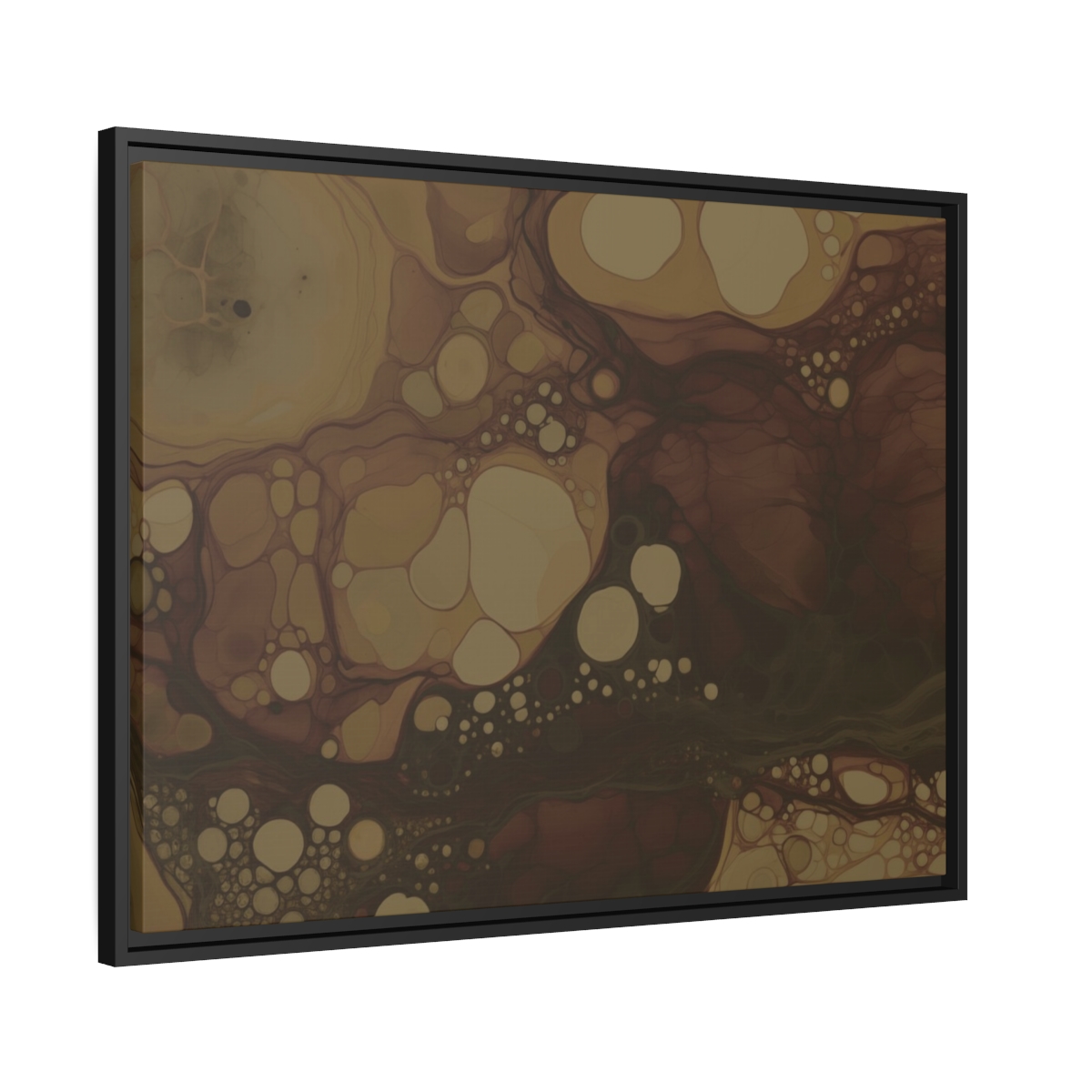 Foam Two - Brown - Custom Black Frame - Image 6