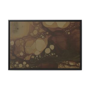 Foam Two - Brown  - Custom Black Frame