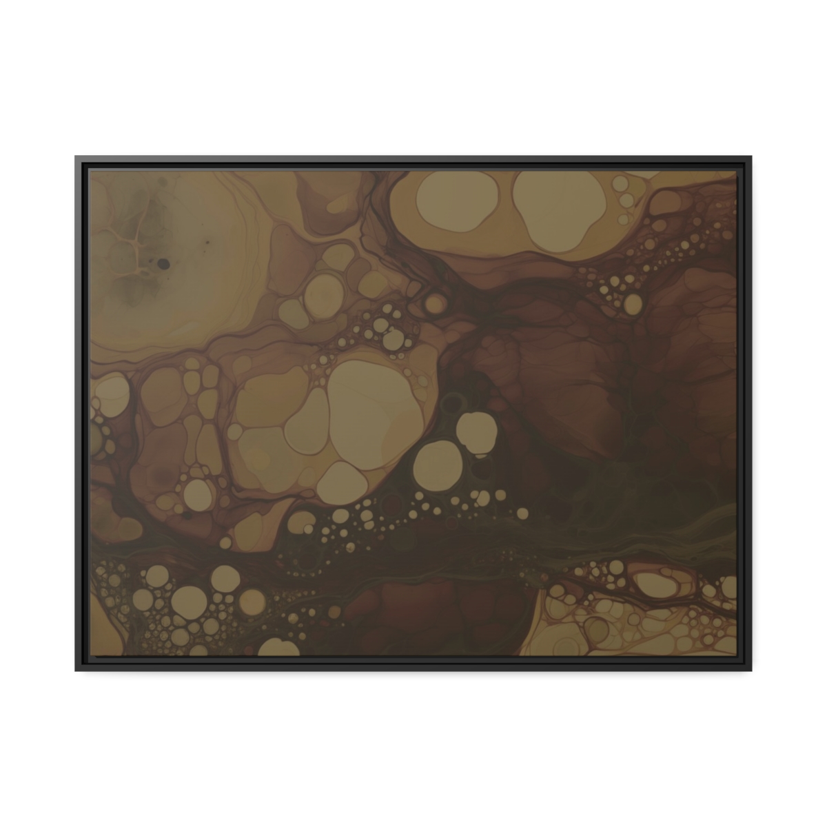 Foam Two - Brown - Custom Black Frame - Image 8