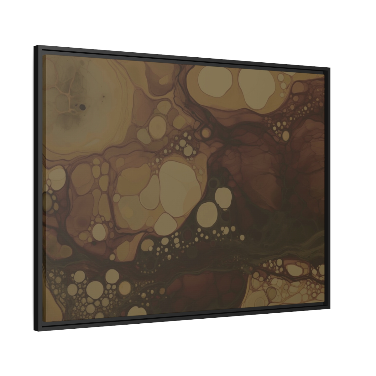 Foam Two - Brown - Custom Black Frame - Image 9