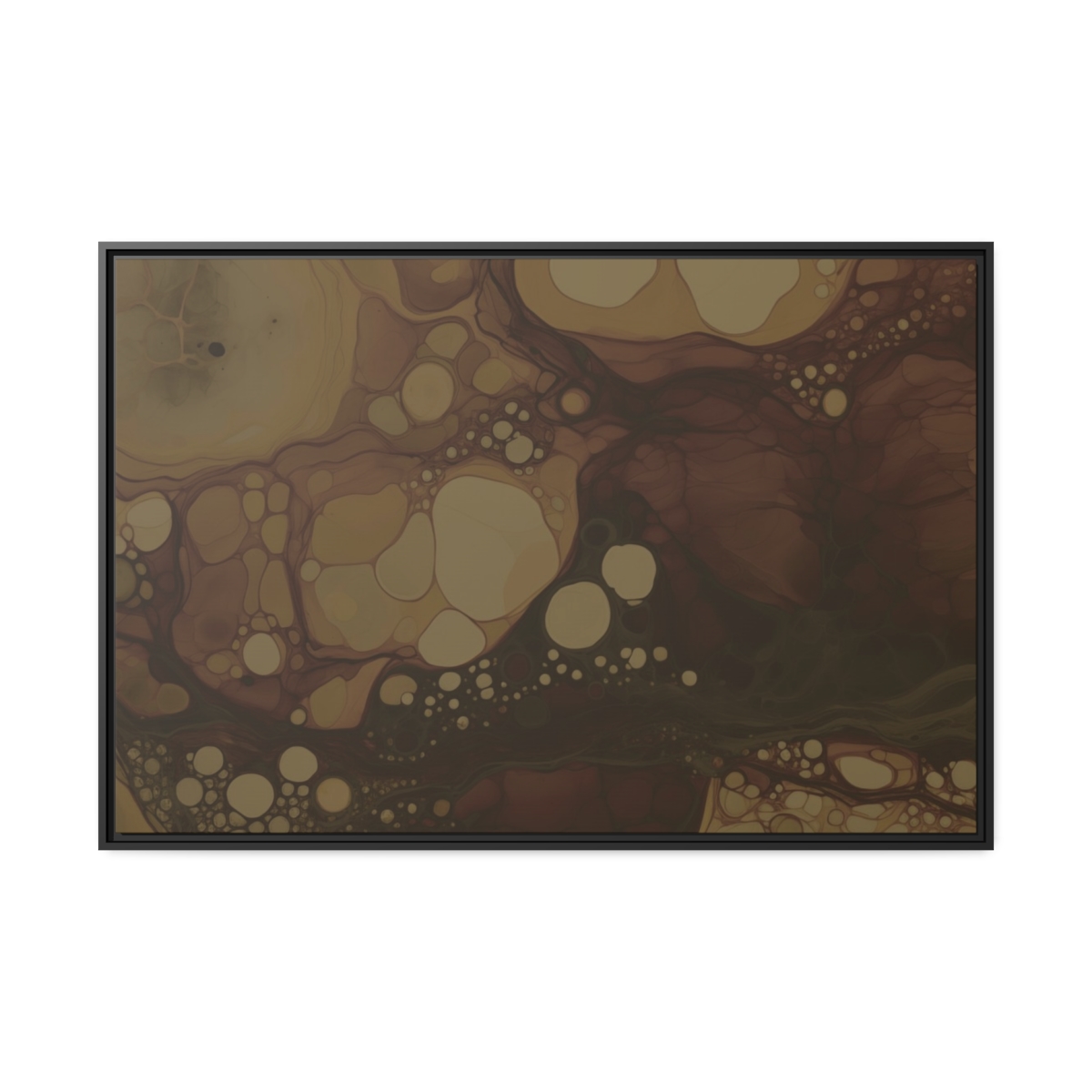 Foam Two - Brown - Custom Black Frame - Image 11