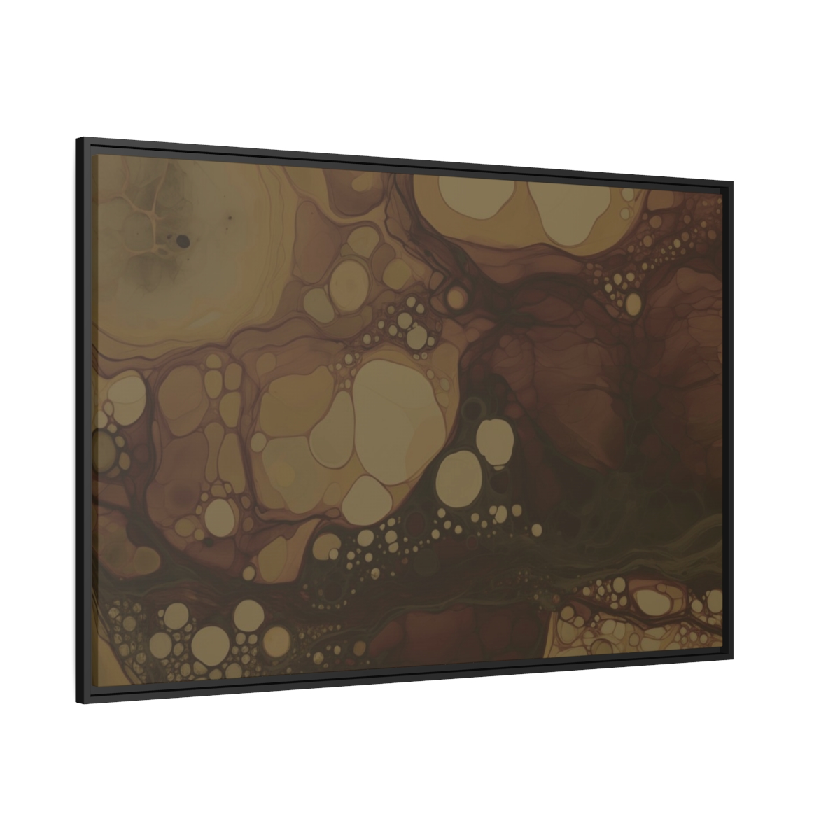 Foam Two - Brown - Custom Black Frame - Image 12
