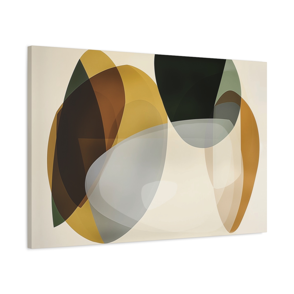 Swedie One , Gold Palette - Stretched Canvas - Image 2