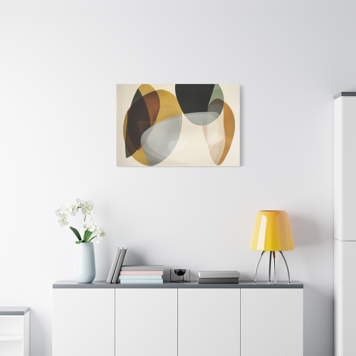 Swedie One , Gold Palette - Stretched Canvas - Image 3