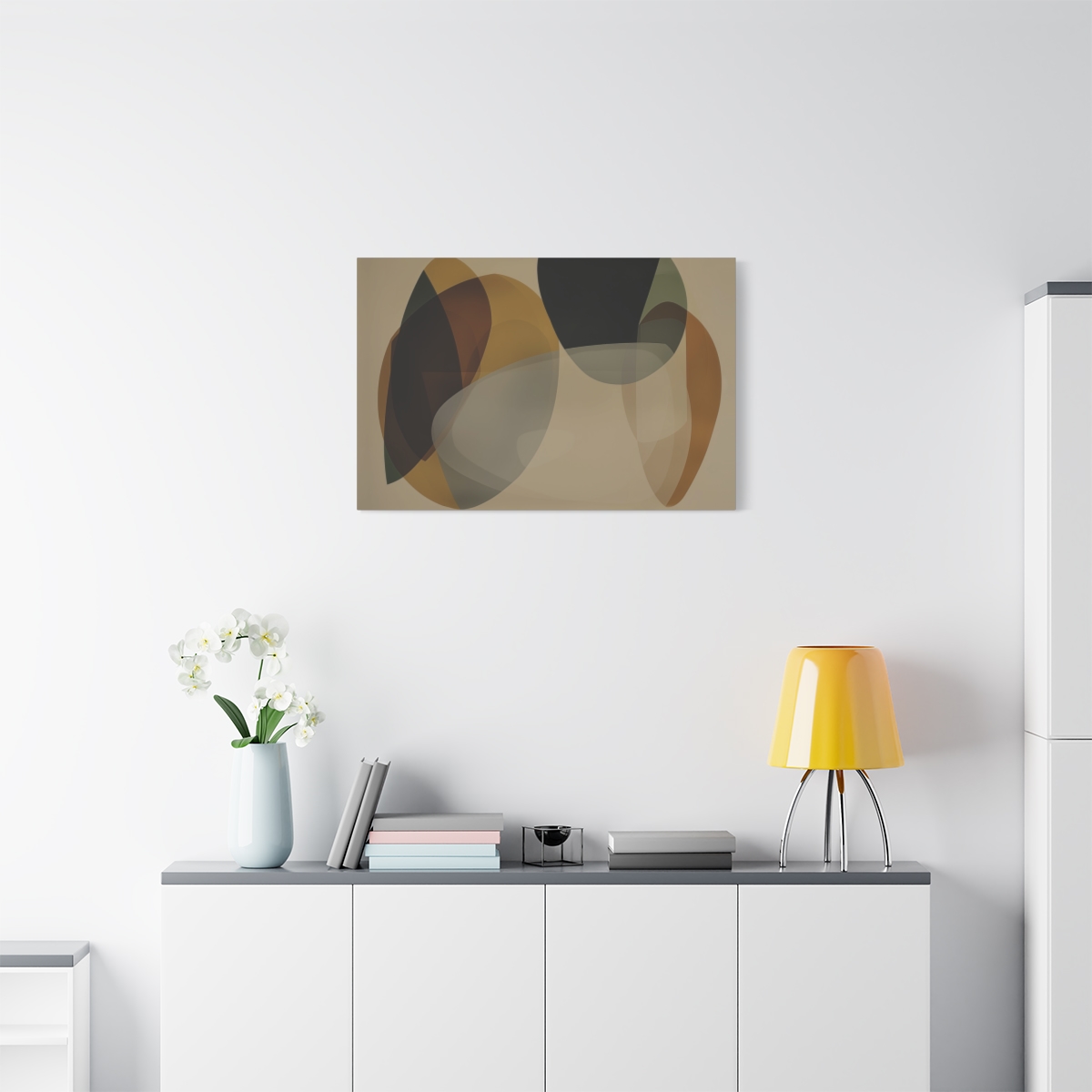 Swedie One , Sober Palette - Stretched Canvas - Image 8