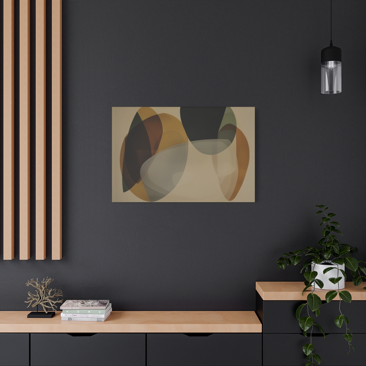 Swedie One , Sober Palette - Stretched Canvas - Image 9