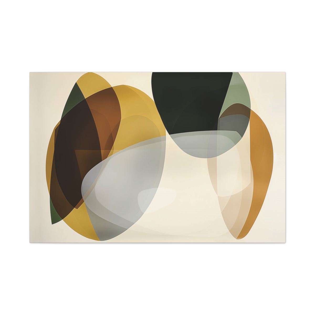 Swedie One , Gold Palette - Stretched Canvas - Image 6