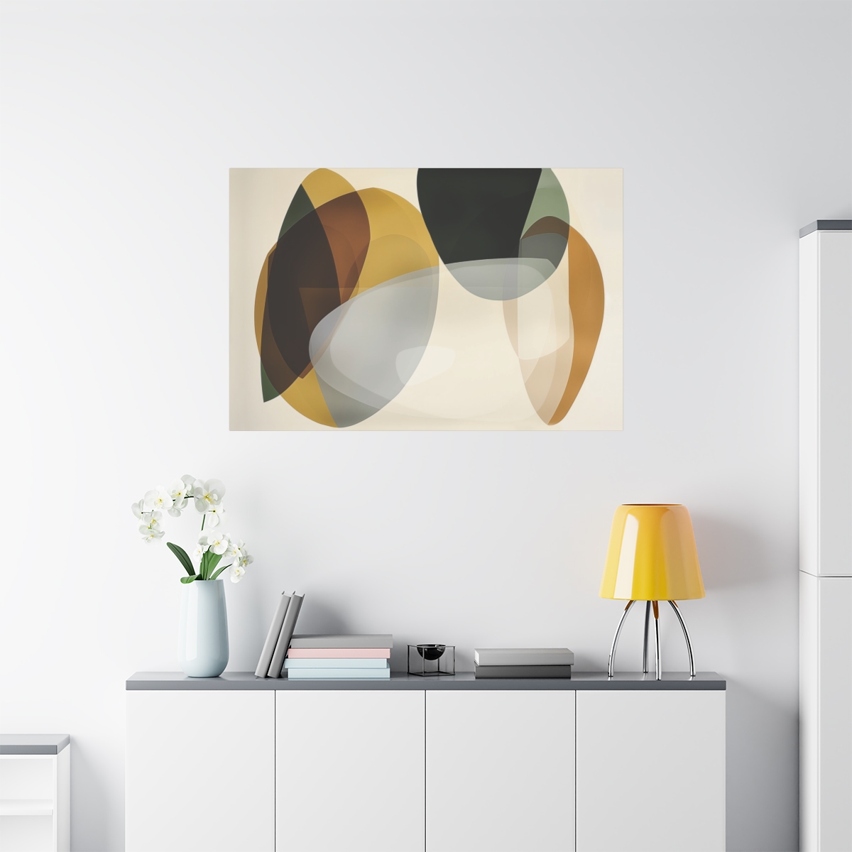 Swedie One , Gold Palette - Stretched Canvas - Image 8