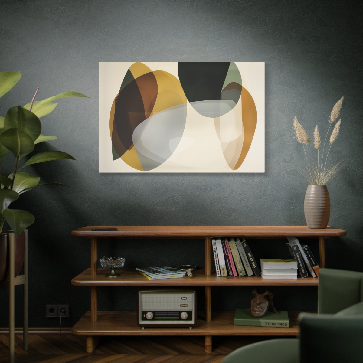 Swedie One , Gold Palette - Stretched Canvas - Image 10