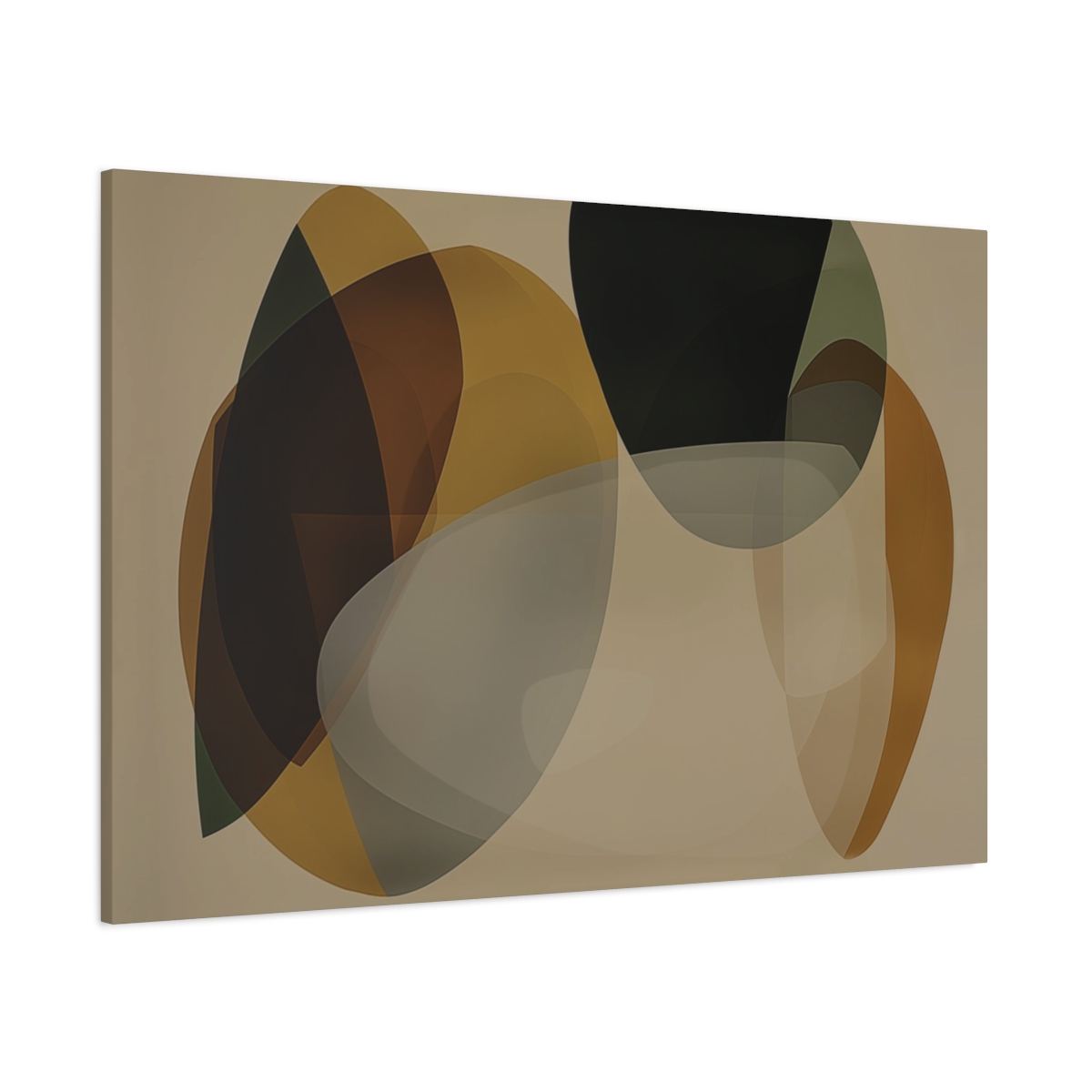 Swedie One , Sober Palette - Stretched Canvas - Image 2