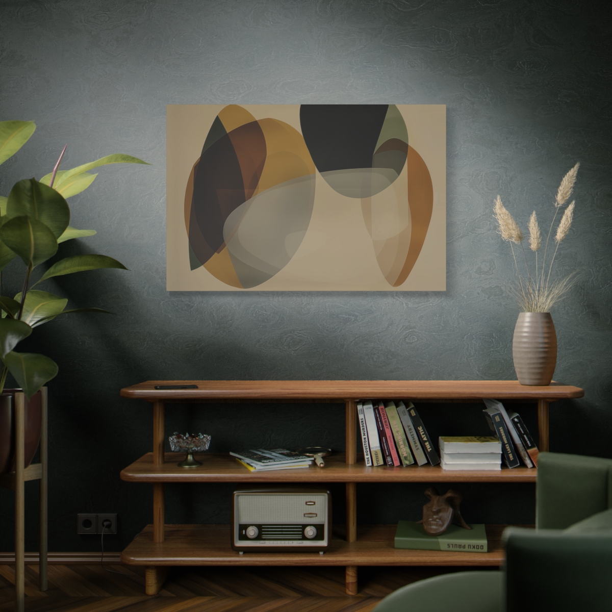 Swedie One , Sober Palette - Stretched Canvas - Image 5