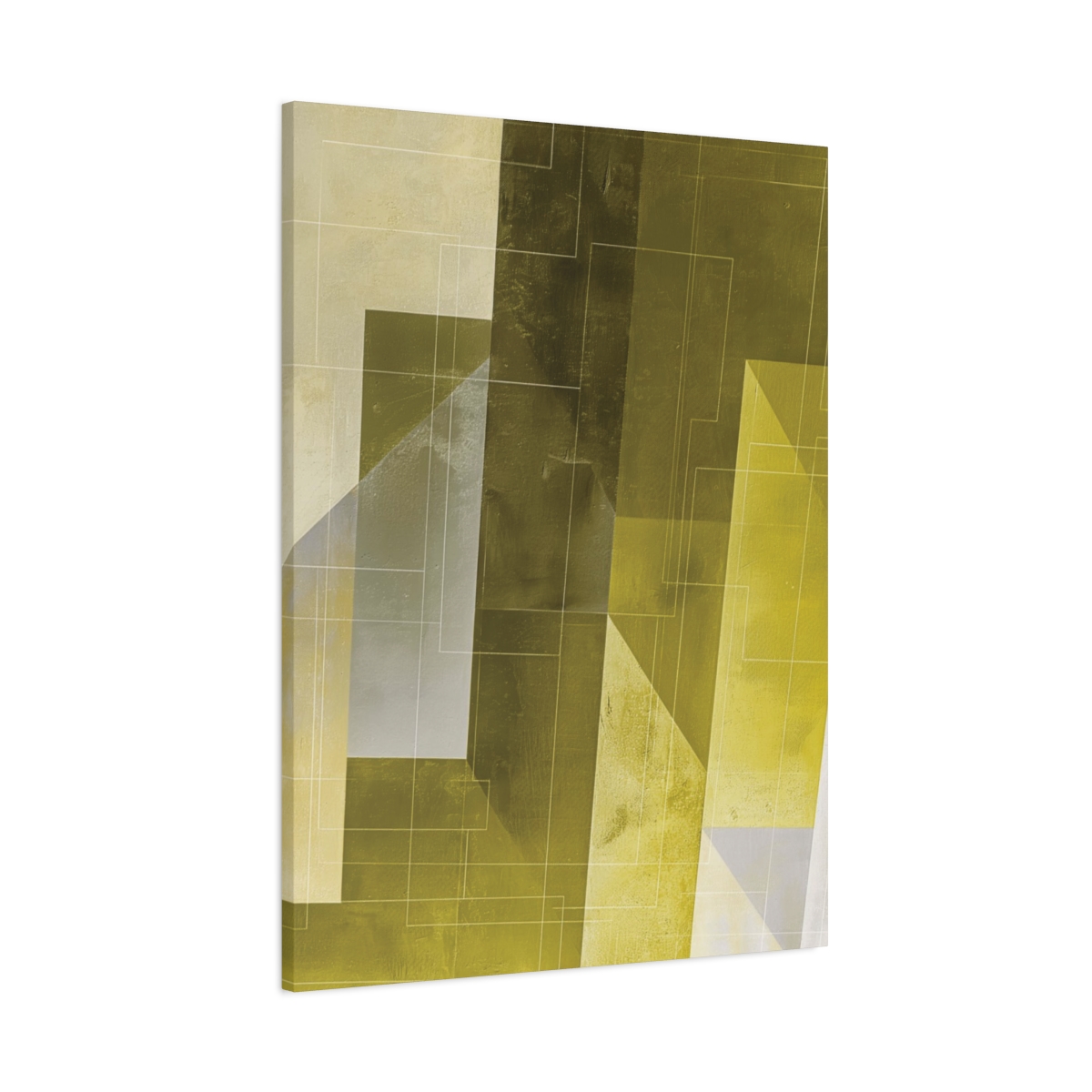 Stairway One, Lemon - Stretched Canvas - Image 12