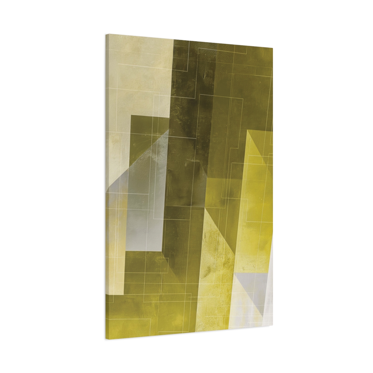 Stairway One, Lemon - Stretched Canvas - Image 17