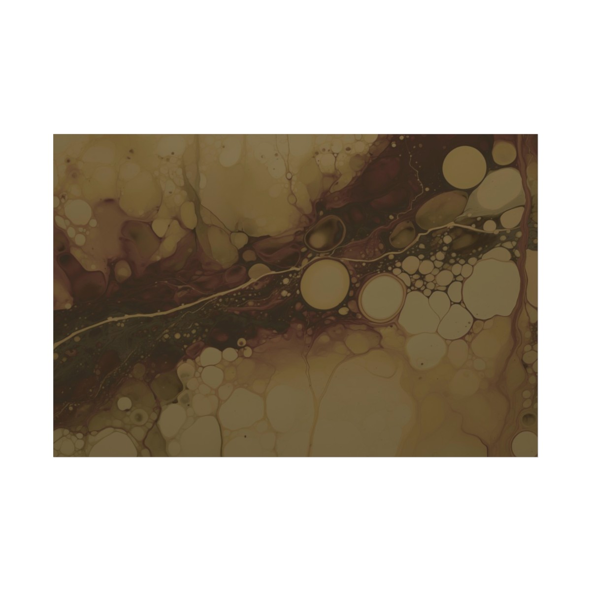 Foam One - Brown - Rolled Paper Prints - Image 7