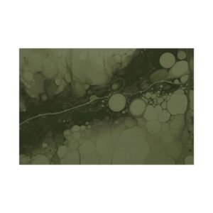 Foam One - Olive - Rolled Paper Prints