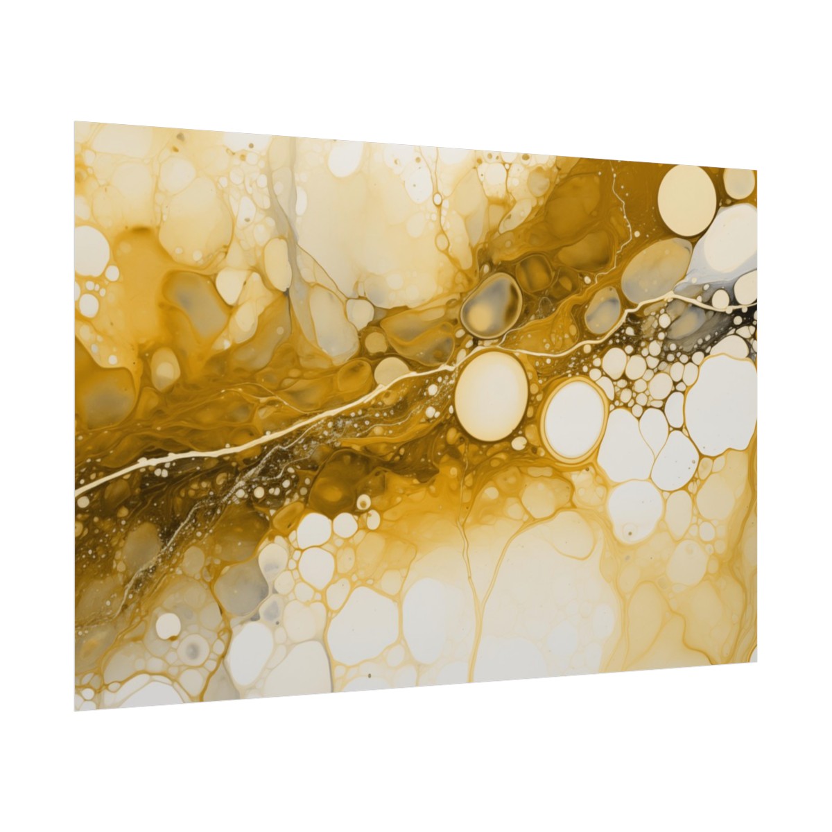 Foam One - Gold - Rolled Paper Prints - Image 7