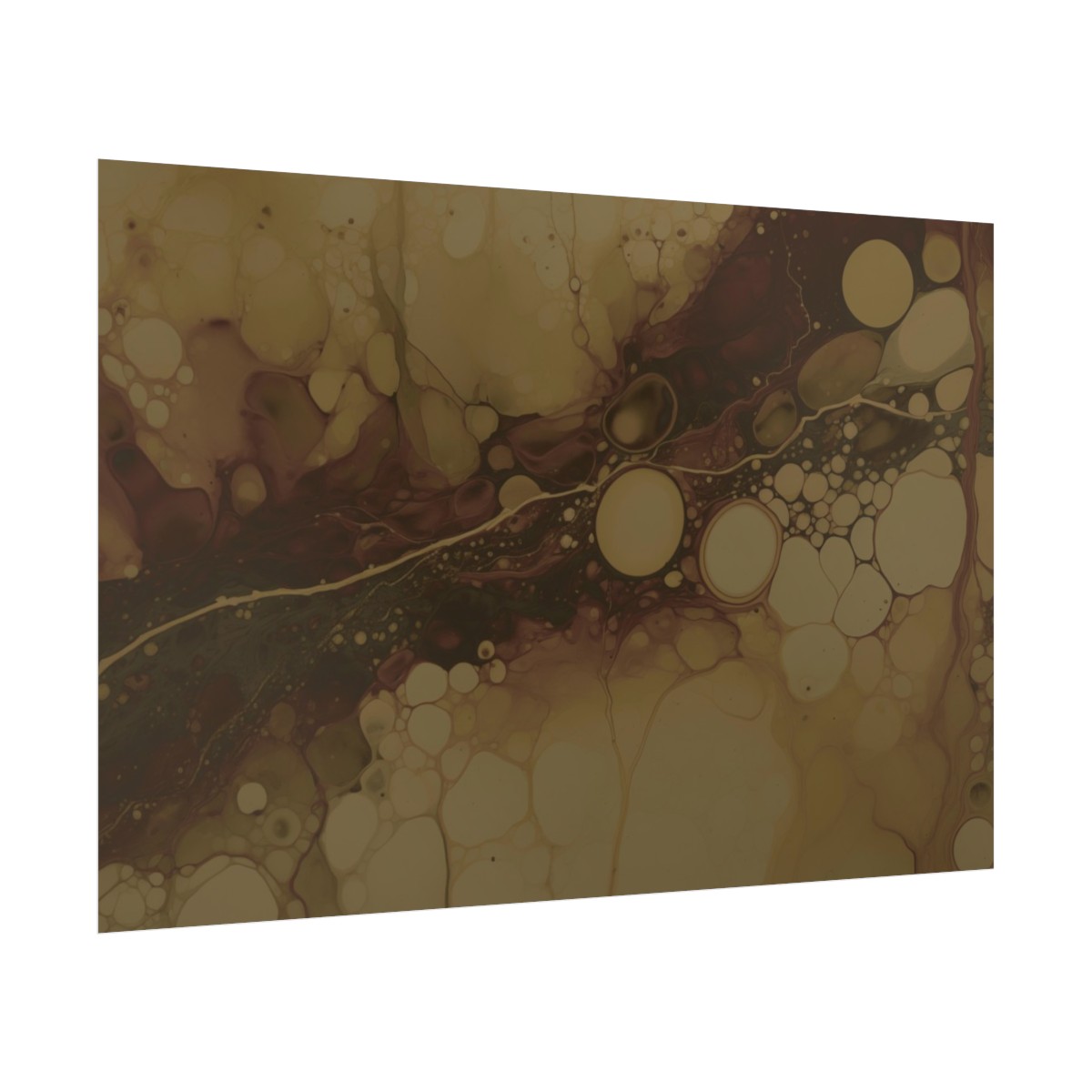 Foam One - Brown - Rolled Paper Prints - Image 10