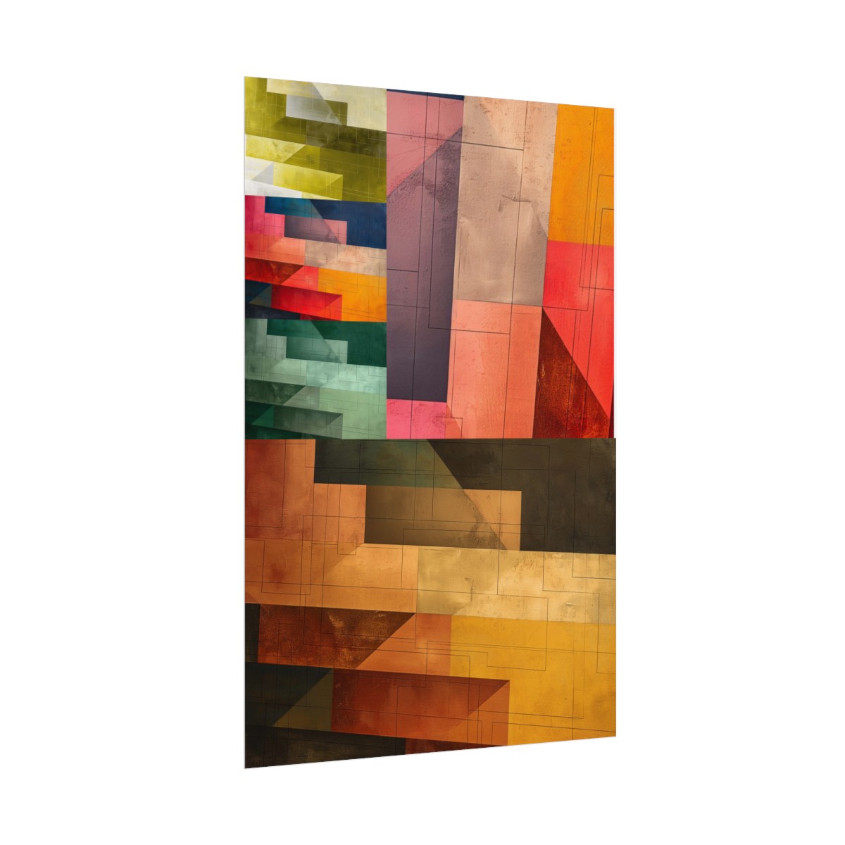 SAMPLER 3 Stairway - Rolled Paper Prints - Image 2