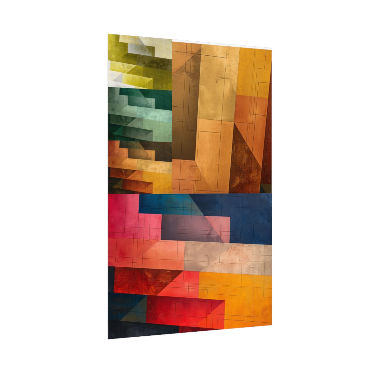 SAMPLER 1 Stairway - Rolled Paper Prints - Image 2