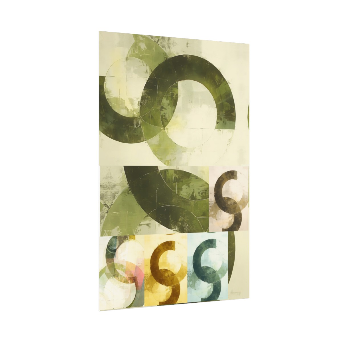 SAMPLER Bold Circles - Rolled Posters - Image 3