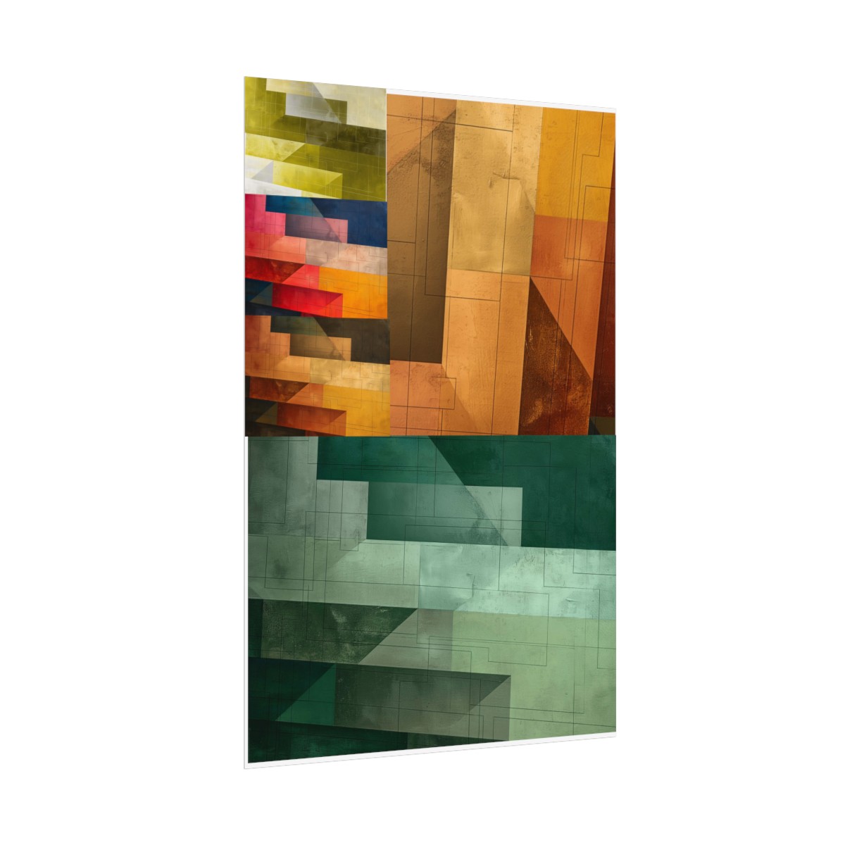 SAMPLER 2 Stairway - Rolled Paper Prints - Image 3