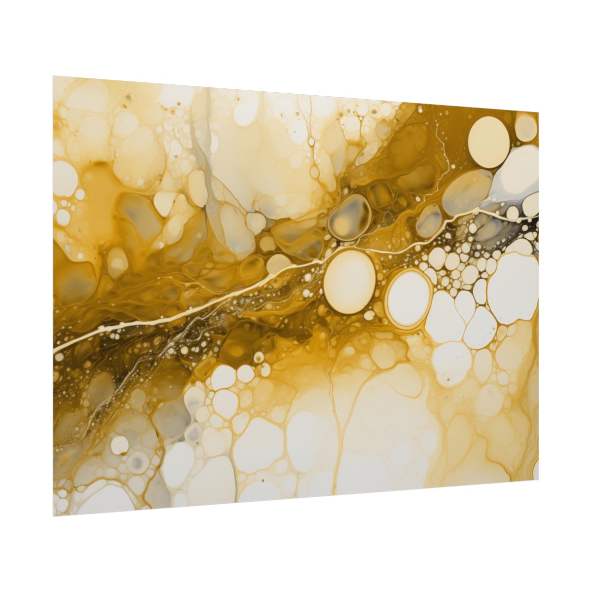Foam One - Gold - Rolled Paper Prints - Image 11