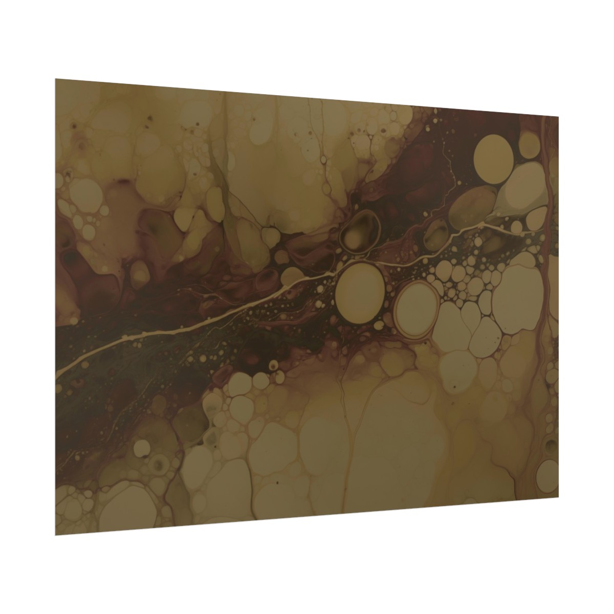 Foam One - Brown - Rolled Paper Prints - Image 14