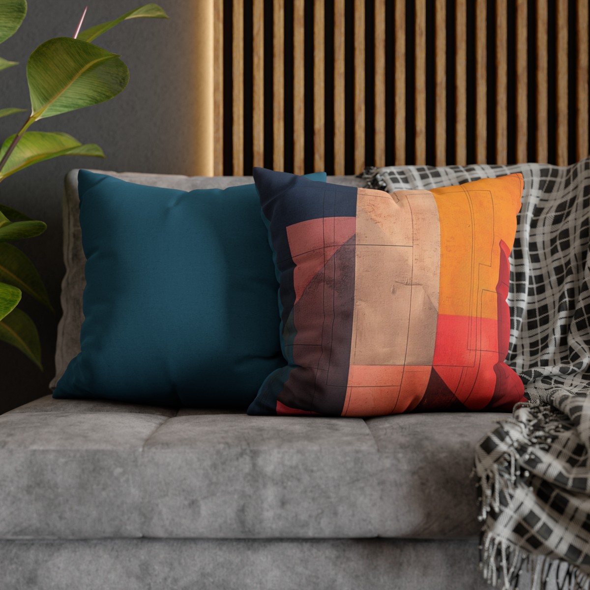 Adventure Stairway - Spun Polyester Square Pillowcase - Europe and USA - Image 7