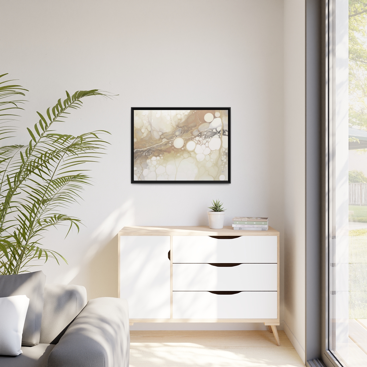 Foam One - Milky - Custom Black Frame - Image 9