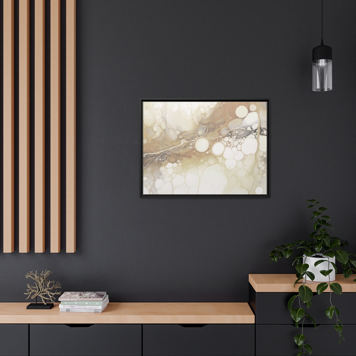 Foam One - Milky - Custom Black Frame - Image 10