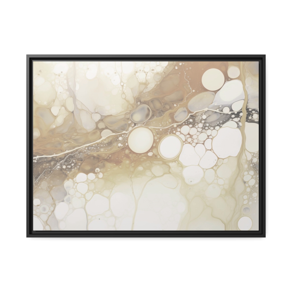 Foam One - Milky - Custom Black Frame - Image 5