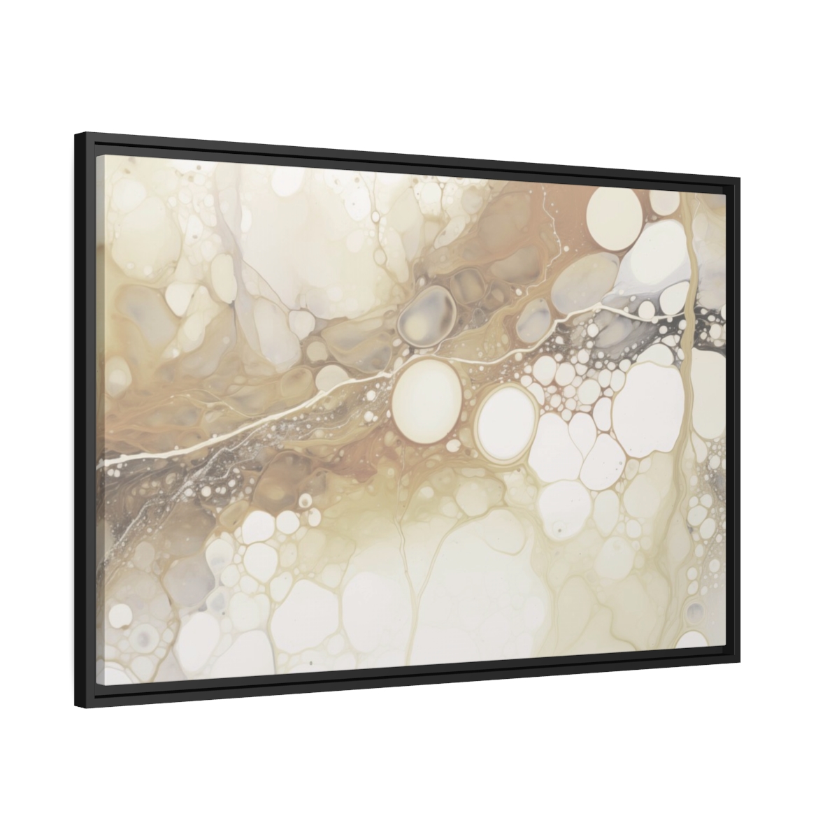 Foam One - Milky - Custom Black Frame - Image 2