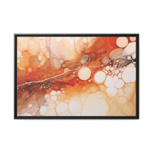 Foam One - Orange  - Custom Black Frame